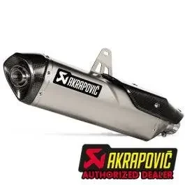 Akrapovic Titanium Slip-On Line Muffler Exhaust Triumph Tiger 900 ‘20 S-T9SO3-HRT