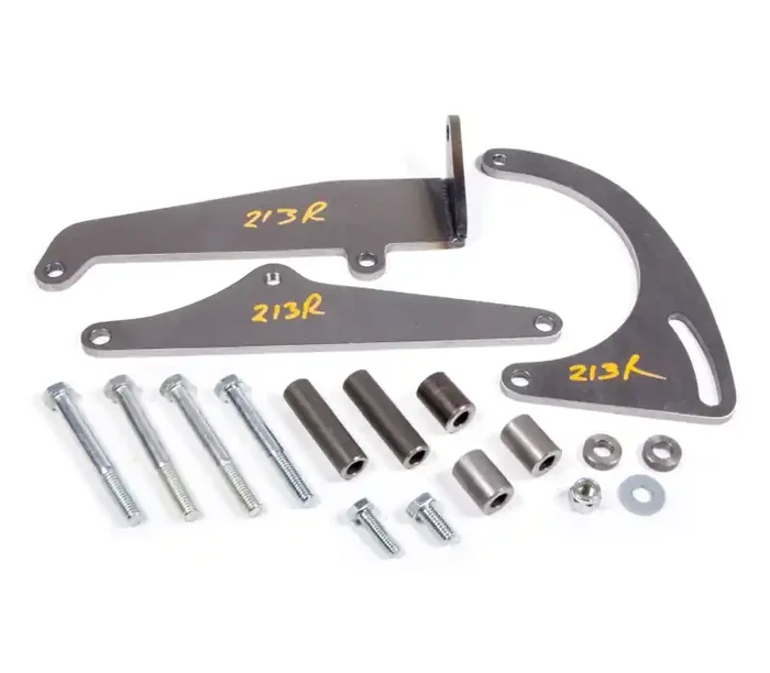 Alan Grove Components Alt.Bracket SBC Short Pass.Side Low Profile 213R