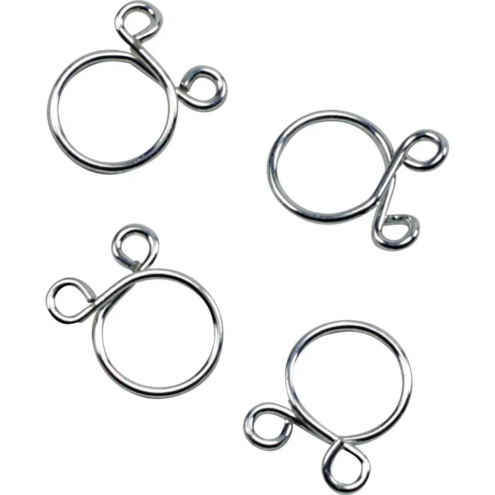 All Balls 4/Pack Refill Wire Silver Clamp [MPN: FS00051]