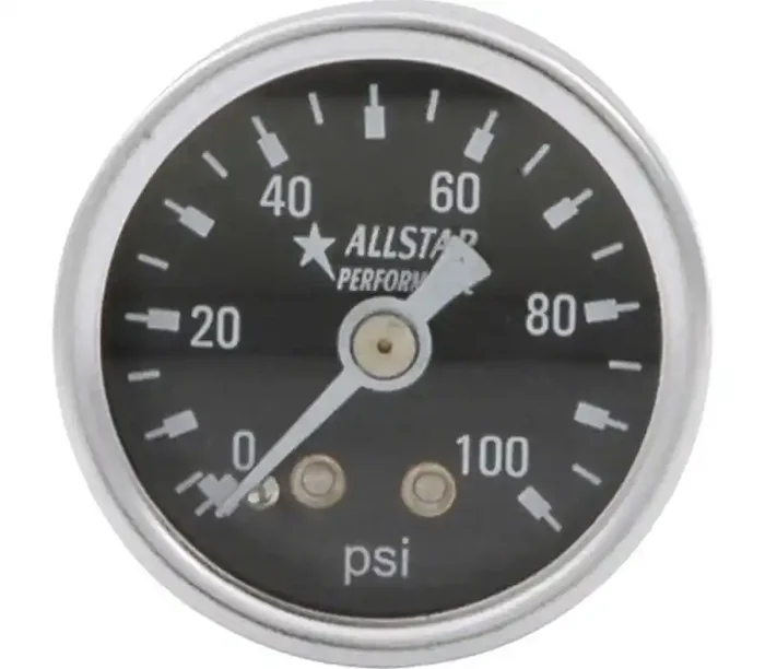 Allstar Performance 1.5in Gauge 0-100 PSI Dry Type ALL80216