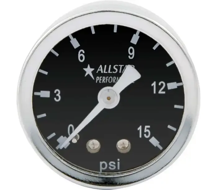 Allstar Performance 1.5in Gauge 0-15 PSI Dry Type ALL80210