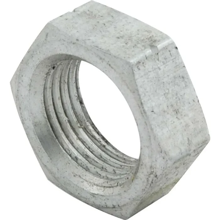 Allstar Performance 3/4-16 ” LH Thread Jam Nut Aluminum Natural – Set of 10