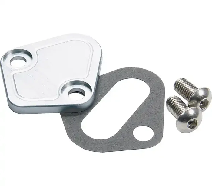 Allstar Performance BBC F/P Block Off Plate Clear ALL40304