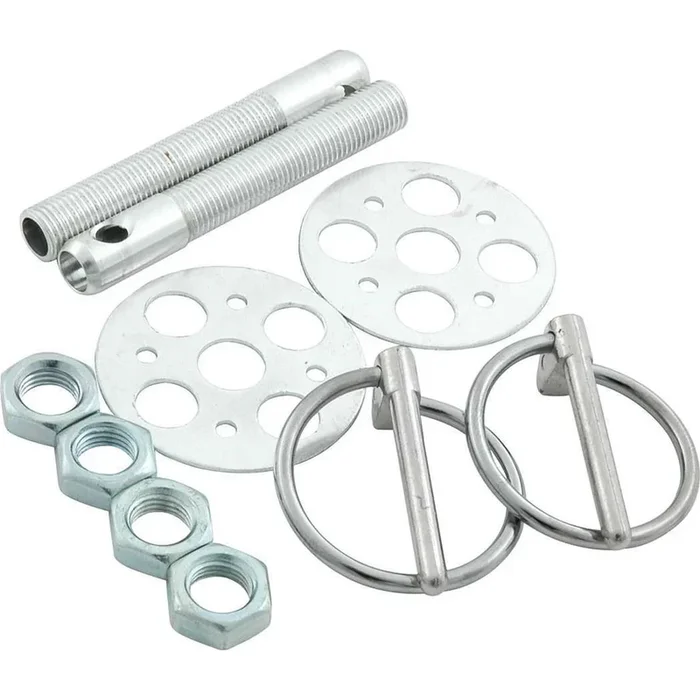 Allstar Performance Lightweight Aluminum Hood Pin Kit – 3/8 ” – Silver