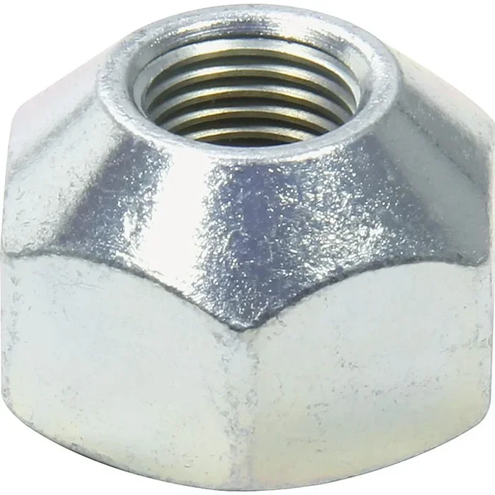 Allstar Performance Lug Nut – 12 mm x 1.25 Thread – 1 in Hex Head – 45 Degree Seat – Open End – Zinc Oxide – Set of 20