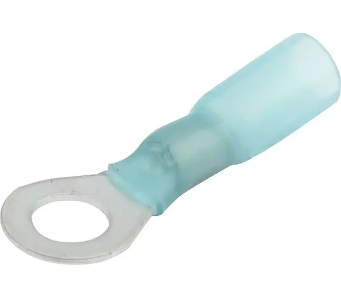 Allstar Performance Ring Terminal 1/4in Hole Heat Shrink 16-14 10pk ALL76074