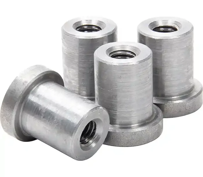 Allstar Performance Weld On Nuts 3/8-16 Long 4pk ALL18550