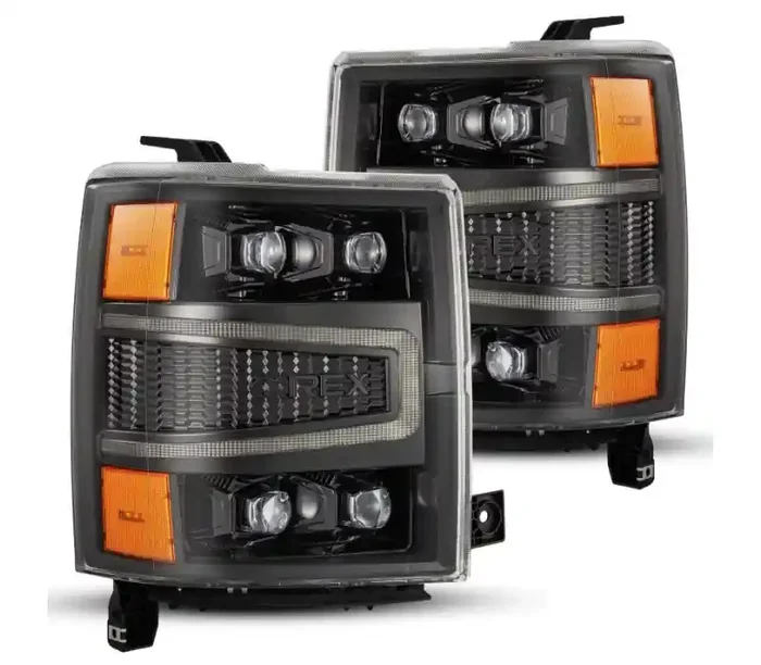 AlphaRex 04-15 Chevy 1500 NOVA-Series LED Proj Headlights Alpha BL w/Activ Light/Seq Signal & SB DRL 880241