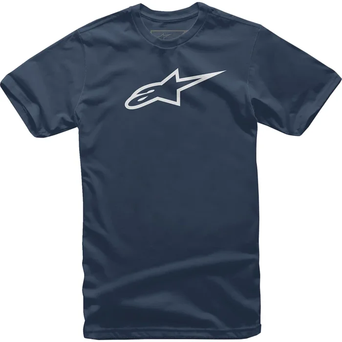 ALPINESTARS 3030-23187 1032720307020L Ageless Classic T-Shirt Ageless T-Shirt – Navy/White – Large