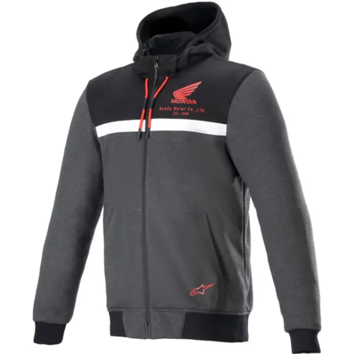 Alpinestars Honda Chrome Street Men‘s Hoody Zip Sweatshirts