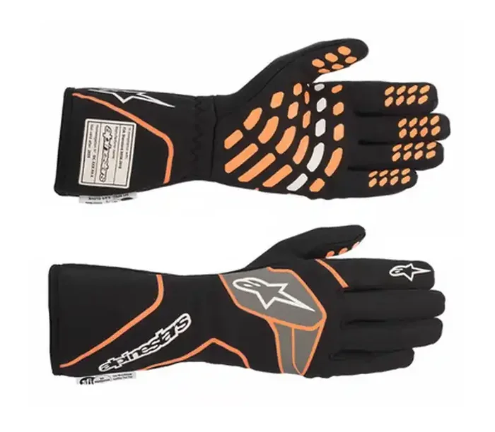 Alpinestars USA Glove Tech-1 Race V3 Black / Orange 2X-Large 35510231562XL