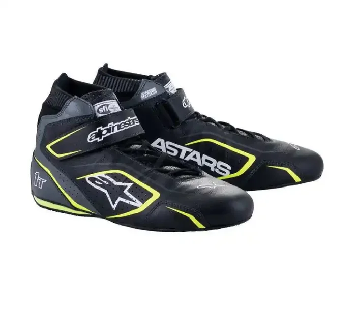 Alpinestars USA Shoe Tech-1T V3 Black / Flu Yellow Size 12 2710122105512