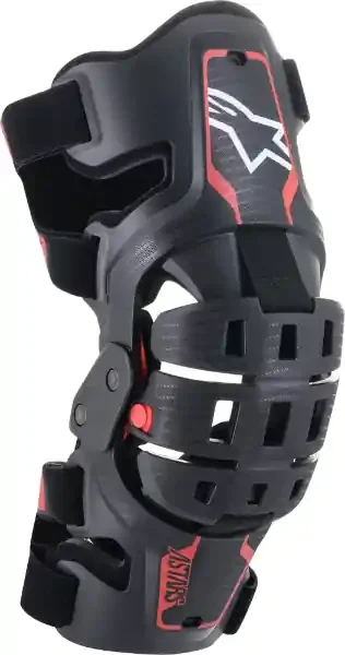 Alpinestars Youth Kneebrace B/R 5S Set