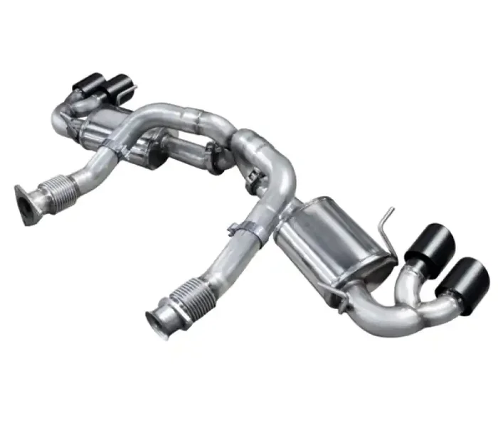 American Racing Headers C8 Corvette Catback Polished Stainless Steel Tips 150388