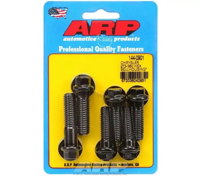 ARP Bellhousing Bolt Kit 6pt SBM 273-360 144-0901
