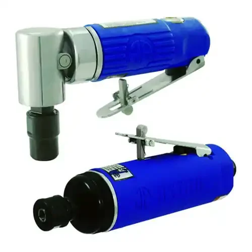 Astro Pneumatic 1/4″ 90° Angle Die Grinder & 1/4″ Medium Die Grinder Set – 1222