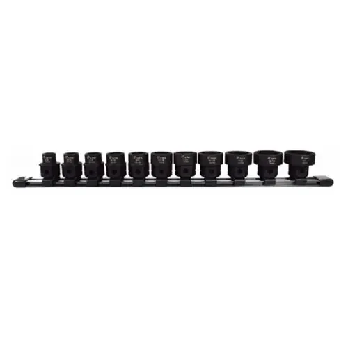 Astro Pneumatic 11-pc. 1/2″ Drive Nano Impact Sockets – SAE – 78211