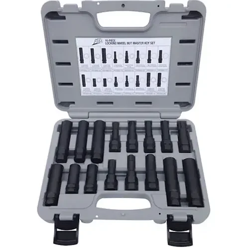 ATD Tools 16pc Locking Wheel Nut Master Key Set – 3065