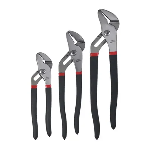 ATD Tools 3 Pc. Tongue & Groove Pliers Set – 833