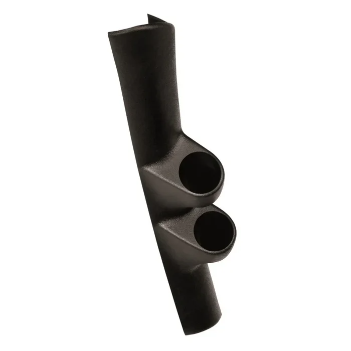 Auto Meter Pillar Gauge Pod – Two 2-1/16 in Diameter Gauges – Black – Dodge Ram Fullsize Truck 1998-2002