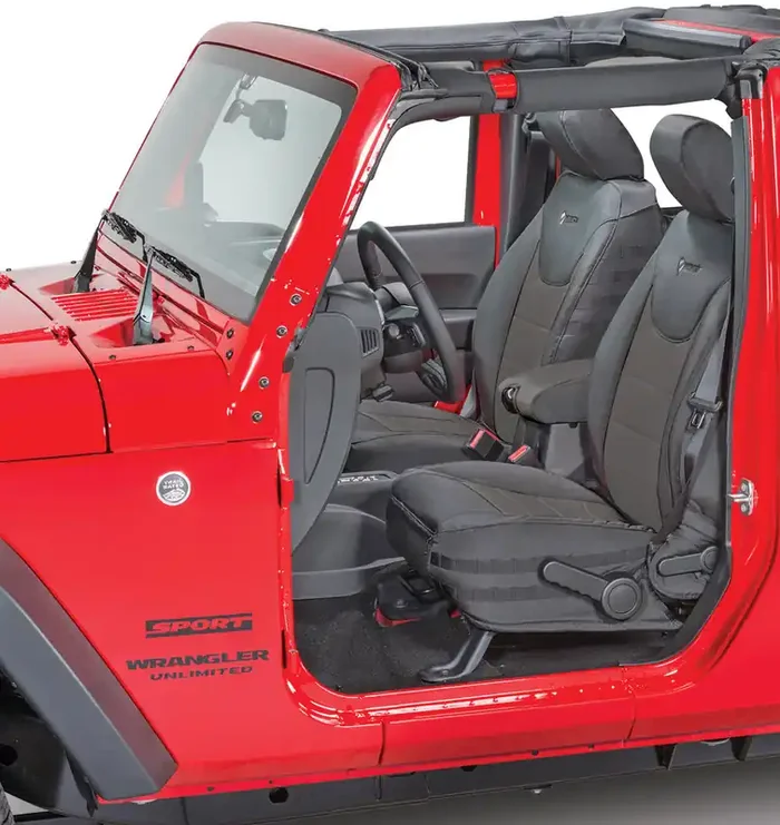 Bartact Mil-Spec Super Front Seat Covers for 13-18 Jeep Wrangler JK
