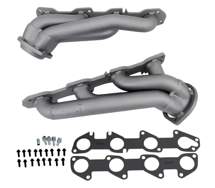 BBK 09-20 Dodge Challenger Hemi 5.7L Shorty Tuned Length Exhaust Headers – 1-3/4in Titanium Ceramic 4028