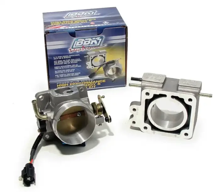 BBK 86-93 Mustang 5.0 75mm Throttle Body Power Plus Series And EGR Spacer Kit 1600