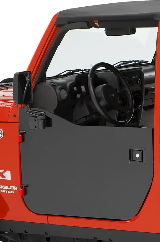 Bestop 51803-01 HighRock 4×4 Element Front Door Enclosure Kit for 07-18 Jeep Wrangler JK