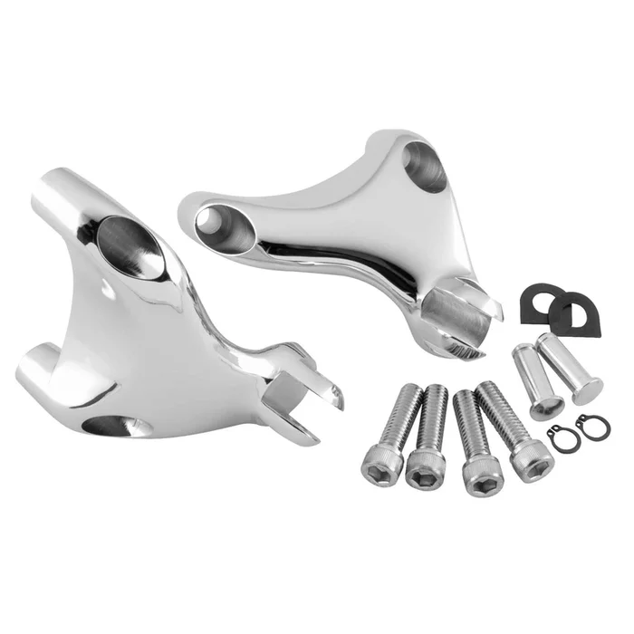 Biker’s Choice Chrome Rear Footpeg Mount ’04-Up XL [MPN: 057099]