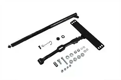 Black Replica Seat Post and T Kit for Harley Davidson by V-Twin