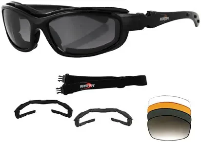 Bobster Road Hog II Convertible and Interchangeable Eyewear