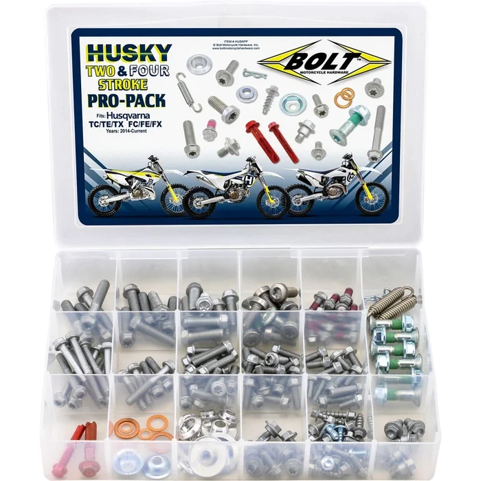 Bolt MC Hardware Pro-Pack for Husqvarna HUSKPP