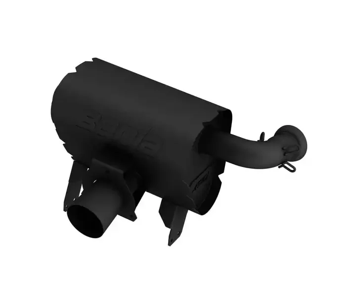 Borla 15-22 Can-Am Maverick X3 900cc Triple Turbo Auto Manifold-Back Exhaust Atak Muffler 12678