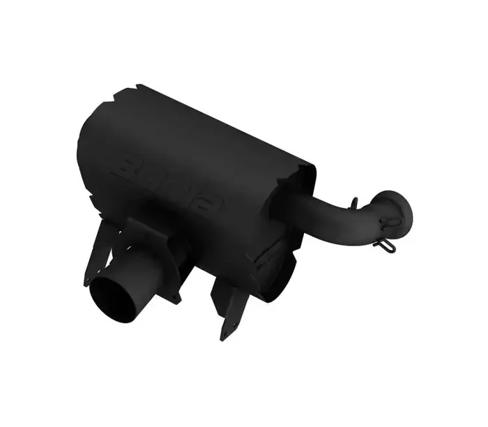 Borla 15-22 Can-Am Maverick X3 900cc Triple Turbo Manifold-Back Exhaust S-Type Muffler 12677
