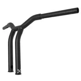 Burly Brand Matte Black Dominator Bars Raked 12 Rise Internal Wiring B12-6052SB