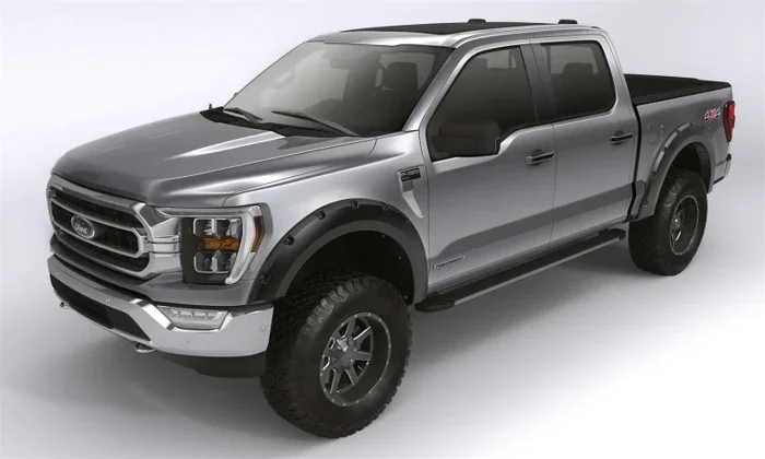 Bushwacker Forge Fender Flare – Pocket Style – Front/Rear – 2 in Wide – Black – Ford F-250 Truck 2017-21