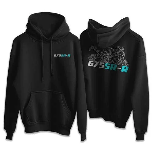 CFMoto 675SR-R 2025 Hoodie, Motorcycle Pullover Hoodie for Riders