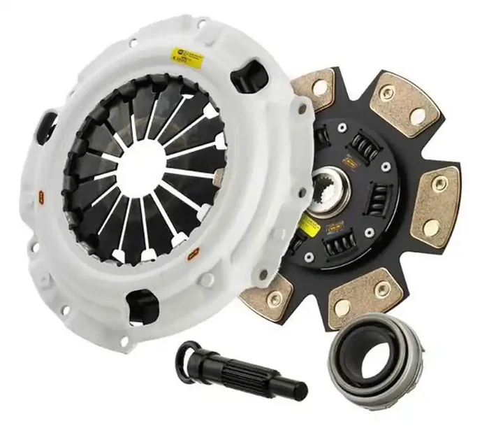 Clutch Masters VW/Audi 03-11 2.0TDI 6-Spd FX400 Sprung 6-Puck Ceramic Clutch Kit w/St FW&Hyd Slv Cyl 17827-HDC6-SHK