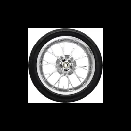 Coastal Moto 3D Chrome Marlin Rear Wheel W/ Dunlop Tire for 08-23 FLH/T