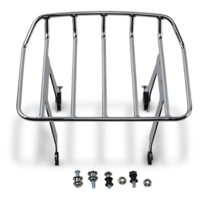 Cobra Detachable Solo Rack – Chrome – For Harley FLHC 18-22 602-2614