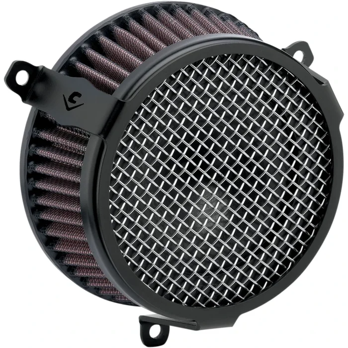 Cobra Plain Air Filter – Black – Stryker 06-0270-03B-SB