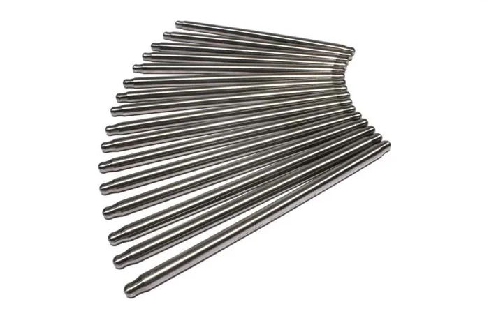 Comp Cams Hi-Tech Pushrod – 8.000 in Long – 3/8 in Diameter – 0.135 in Thick Wall – Chromoly – Set of 16