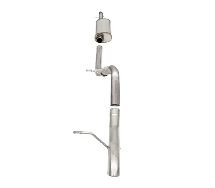 CORSA Performance Corsa 12-18 Jeep Wrangler JKU 3.6L Sport 2.75in Cat-Back Exhaust w/ Turn Down Tip 21121
