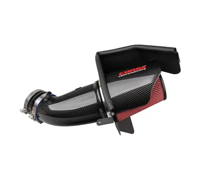 CORSA Performance Corsa 19-21 Dodge Challenger SRT/Hellcat/Redeye/Demon Carbon Fiber Air Intake w/ DryTech 3D No Oil 44004D