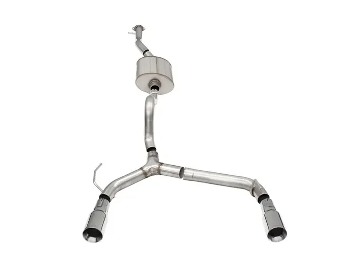 CORSA Performance Corsa 21-22 Ford Bronco 2.7L 4-Door 2.75in Cat-Back Dual Rear Exhaust w/4in Straight-Cut Polish Tips 21210
