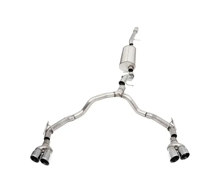 CORSA Performance Corsa 21-22 Suburban/GMC Yukon XL 6.2L 4WD Dual Rear 3/2.75in Sport Cat-Back DW 4in Pol Tips 21130