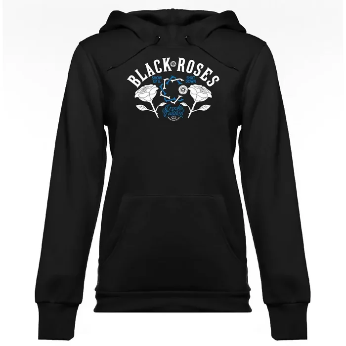 Crooks & Castles Black Rose Women‘s Hoody Pullover Sweatshirts