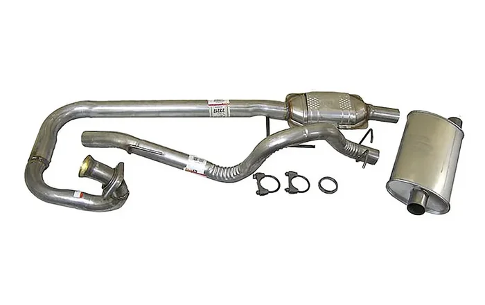 Crown Automotive 52018934K Complete Exhaust Kit for 97-99 Jeep Wrangler TJ with 4.0L Engine