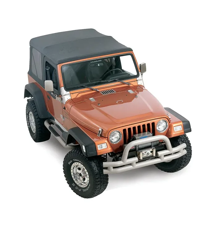 Crown Automotive 55254918K7-6 Extended Fender Flare 6 Piece Kit for 97-06 Jeep Wrangler TJ & Unlimited