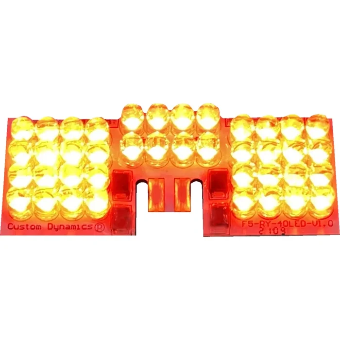 CUSTOM DYNAMICS 2060-0453 GEN-FT-R-RUN LED Fender Tip Board s – red